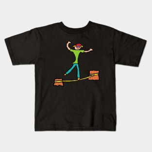 Slacklining Kids T-Shirt